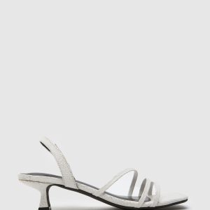 JUL281 Kitten Heel Black Shoes